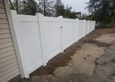 Affordable Vinyl Fence Installation