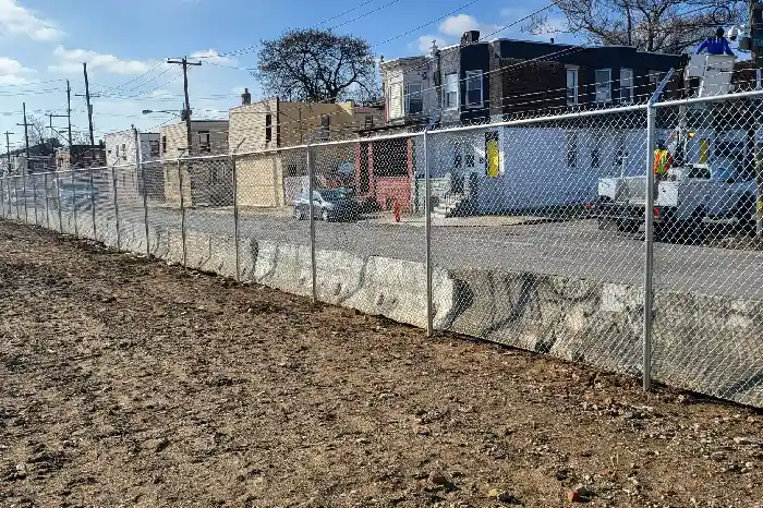 Chain Link Fence Installation