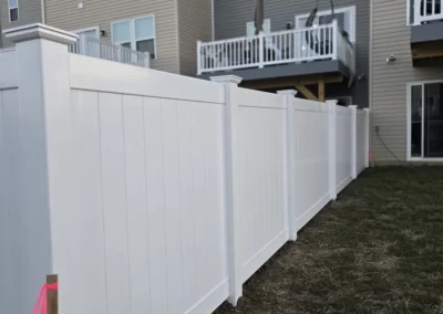 Proficient Vinyl Fence Installation